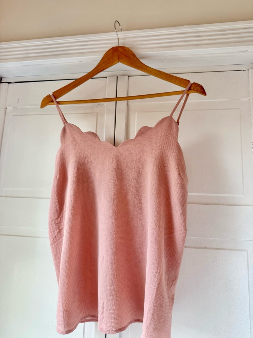 Monteau Blush Pink Textured Cami
